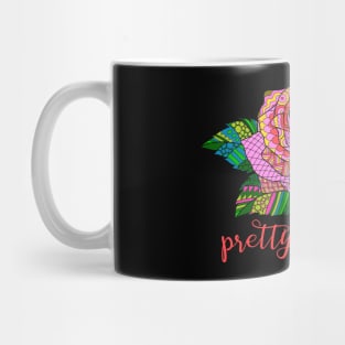 Pretty as a Rose - Pink Mug